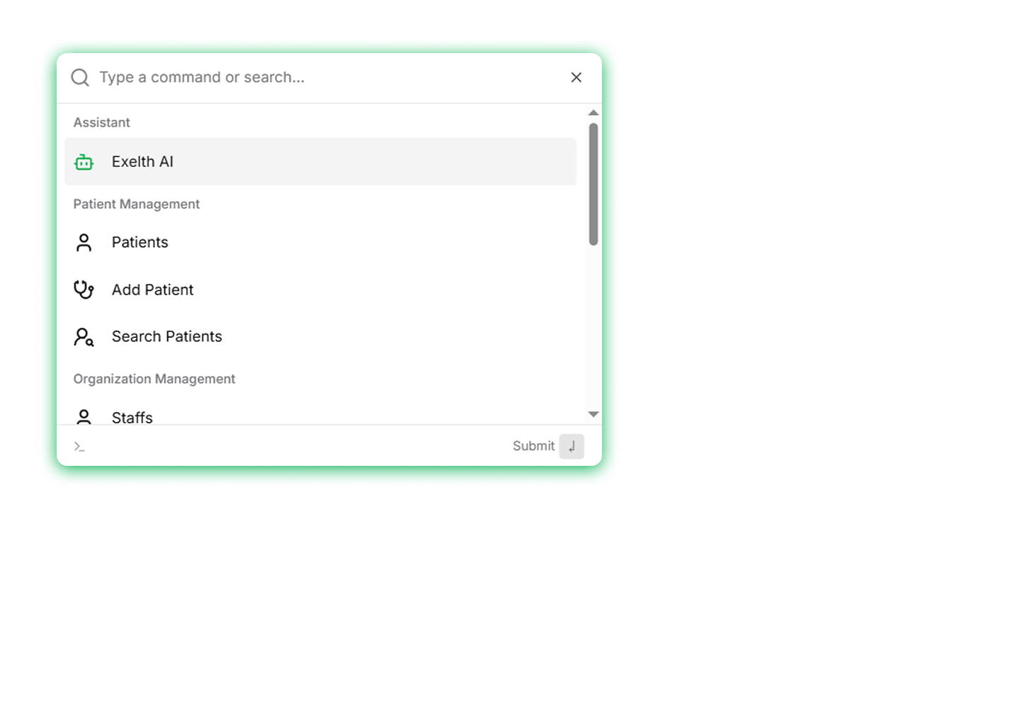 Command Palette & Fast Actions